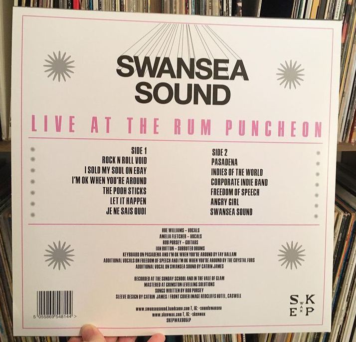 Swansea Sound debut album artwork – Catrin Saran James